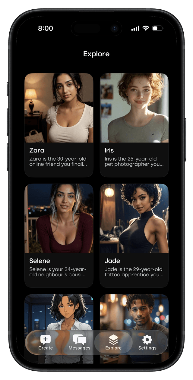 BaeBot app screenshot 2